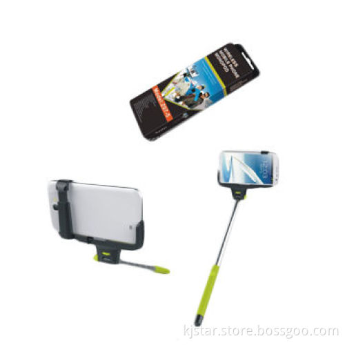 2-in-1 Selfie Sticks with Bluetooth Shutter Button for Most Smartphone